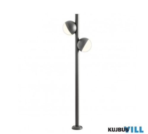 REDO 90559 MAGNUS Kültéri álló lámpa 20W LED 3000K sötétszürke