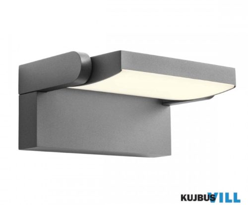 REDO 90584 FLIP Kültéri fali lámpa 20W LED 3000 K sötétszürke, opál