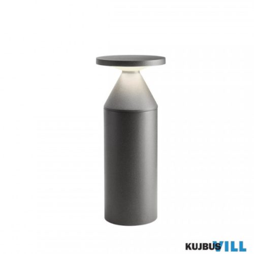 REDO 90589 BIRO Kültéri álló lámpa 12W LED 3000 K sötétszürke, szatén