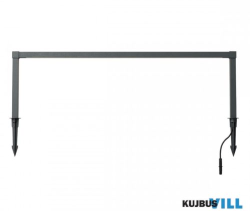 REDO 90621 BARRIER Kültéri álló lámpa 15W LED 3000 K sötétszürke, opál