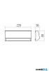 REDO 90680 ANDER STEP LIGHT LED 4W IP65 DG 3000K (5.1.2)