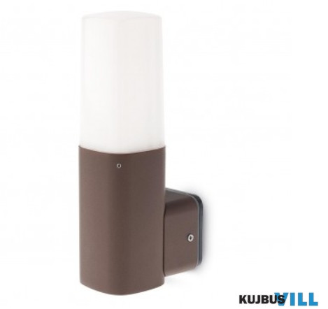 REDO 9074 CRAYON Kültéri fali lámpa 1 x max 42W E27  sötétbarna, fehér