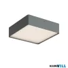 REDO 91050 NOX PL LED 7W/9W/11W/13W/15,5W/17,5W/19,2W/21W ADJUSTABLE IP65 CCT2700K-3000K DG (Sq) (5.1.2) 220MM