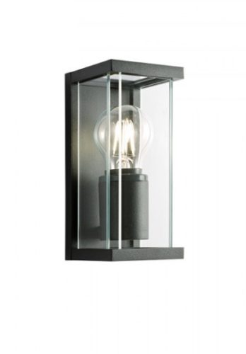 REDO 9107 VITRA Kültéri fali lámpa 1 x max 60W E27  fekete