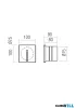 REDO 91189 BAST STEP LIGHT LED 2.5W IP65 IVORY 2700K (5.1.2) I