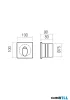 REDO 91197 BAST STEP LIGHT LED 2.5W IP65 IVORY 2700K (5.1.2) 0