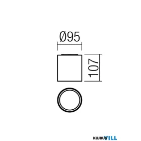 REDO 91207 XIA PL LED 19W IP65 4000K SWH (5.1.2)  Ro