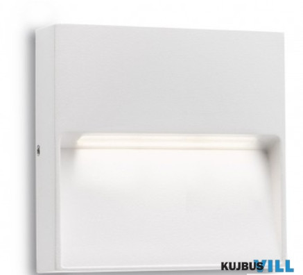 REDO 9150 EVEN Kültéri fali lámpa 6W LED 3000 K fehér