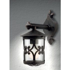   REDO 9260 TIROL Kültéri fali lámpa 9260 TIROL 1 x 42W E27  rozsda fényezés