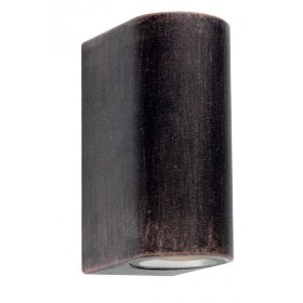   REDO 9359 SCAN Kültéri fali lámpa 9359 SCAN 2 x 40W GU10  rozsda fényezés