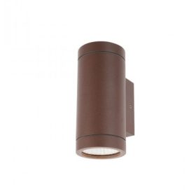   REDO 9454 VINCE Kültéri fali lámpa 9454 VINCE 2 x 3W COB LED 3000 K sötétbarna