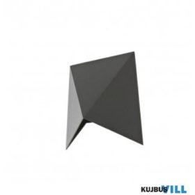   REDO 9518 Kültéri fali lámpa KIKO AP LED 7,5W IP54 SBK 3000K (5.6)