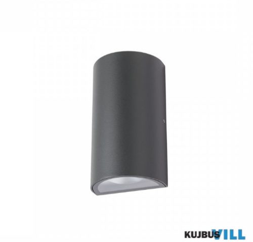 REDO 9523 ZIP Kültéri fali lámpa 2 x 6W COB LED 3000 K sötét szürke