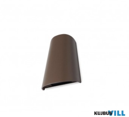 REDO 9542 TWILL Kültéri fali lámpa 11W SMD LED 4000 K sötét barna