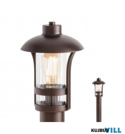 REDO 9576 NORGE Kültéri álló lámpa 1 x max 42W E27  sötétbarna