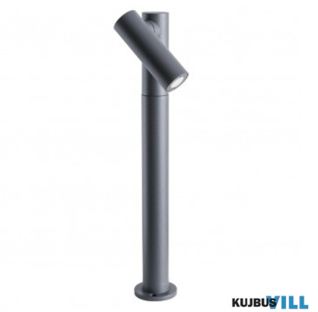 REDO 9579 OBLIK Kültéri álló lámpa 4,5W PHILIPS LED 3000 K sötétszürke