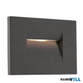   REDO 9636 Kültéri falba süllyesztett lámpa INNER AP INC SMD LED 1X3W IP65 DG 3000K (SQ) (5.6)