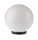 REDO 9761 SFERA 1 Kültéri fali lámpa 9761 SFERA 1 1 x 28W E27  fekete, opálos