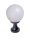 REDO 9765 SFERA 1 Kültéri álló lámpa 9765 SFERA 1 1 x 28W E27  fekete, opálos