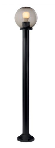 REDO 9766 SFERA 1 Kültéri álló lámpa 9766 SFERA 1 1 x 28W E27  fekete, füstös