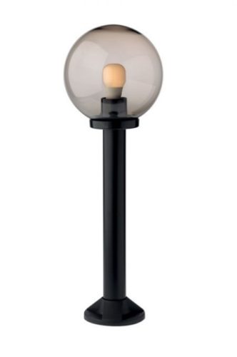 REDO 9768 SFERA 1 Kültéri álló lámpa 9768 SFERA 1 1 x 28W E27  fekete, füstös