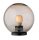 REDO 9770 SFERA 2 Kültéri fali lámpa 9770 SFERA 2 1 x 42W E27  fekete, füstös