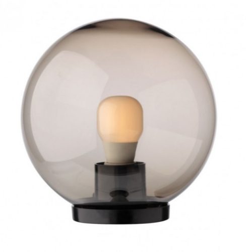REDO 9770 SFERA 2 Kültéri fali lámpa 9770 SFERA 2 1 x 42W E27  fekete, füstös