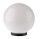 REDO 9771 SFERA 2 Kültéri fali lámpa 9771 SFERA 2 1 x 42W E27  fekete, opálos
