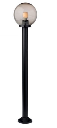REDO 9776 SFERA 2 Kültéri álló lámpa 9776 SFERA 2 1 x 42W E27  fekete, füstös