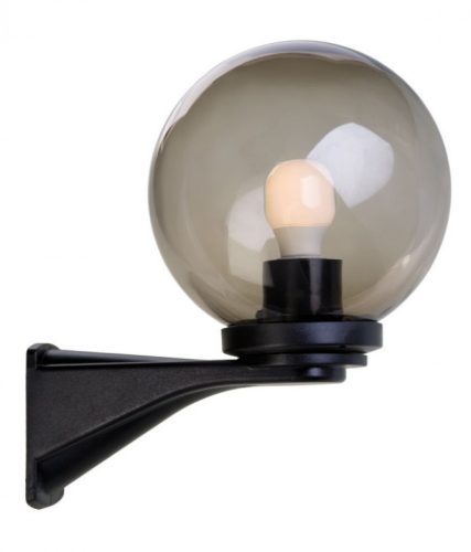 REDO 9788 SFERA 1 Kültéri fali lámpa 9788 SFERA 1 1 x 28W E27  fekete, füstös