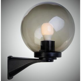   REDO 9790 SFERA 2 Kültéri fali lámpa 9790 SFERA 2 1 x 42W E27  fekete, füstös