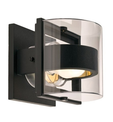 REDO 9820 MARANO Kültéri fali lámpa 9820 MARANO 1 x 42W E27  fekete