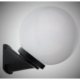   REDO 9867 SFERA Kültéri fali lámpa 9867 SFERA 1 x 28W E27  fekete, füstüveg