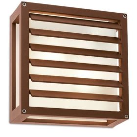   REDO 9895 Kültéri mennyezeti lámpa BRICK AP/PL E27 2X42W IP54 R (SQ) decor (5.1.1)