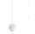REDO P01-1832 PENDANT OBO SU LED WH WITHOUT CANOPY AND DRIVER (5.1.2)
