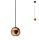 REDO P01-2358 PENDANT OBO SU LED ROSE GOLD WITHOUT CANOPY AND DRIVER (5.1.2)