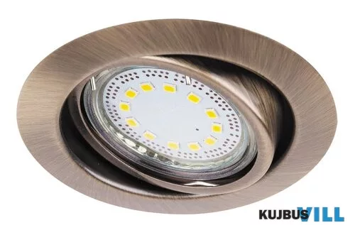RÁBALUX 1051 Lite kör spot 3as állít.GU10 3x3W bronz