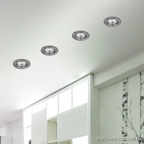 RÁBALUX 1089 Spot relight fix GU5.3 szatén króm