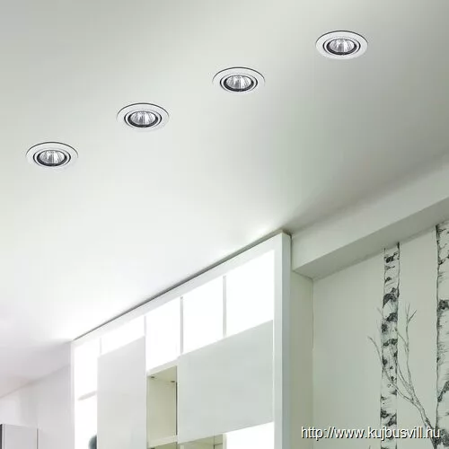 RÁBALUX 1091 Spot relight kör bill. GU5.3 fehér