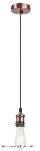 RÁBALUX 1417 Fixy fix függeszték, bronz