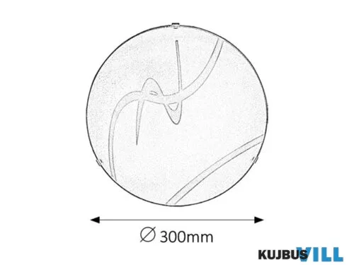 RÁBALUX 1818 Soley menny. D30 E27 60W fehér