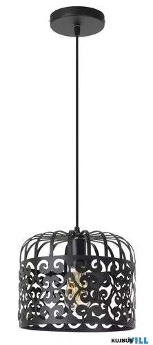 RÁBALUX 2156 Alessandra függ. E27 1x60W,matt fekete