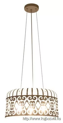 RÁBALUX 2163 Alessandra függ. E27 3x60W,matt feh#r