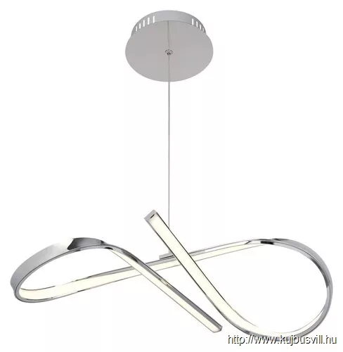 RÁBALUX 2188 Aniela, függeszték, LED 20W, króm