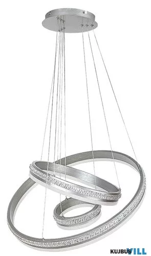 RÁBALUX 2230 Avalon,bel.függ,LED 75W, s.alu.,D60cm