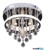 KIFUTÓ RÁBALUX 2236 Pallas,bel.menny,LED20W+3xE14,króm,D30cm
