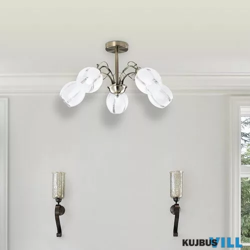 KIFUTÓ RÁBALUX 2271 Joel 5ágú csillár E27 5x60W, bronz