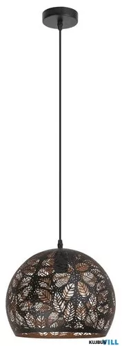 RÁBALUX 2276 Manorca függeszték E27 1x40W, fek./arany