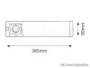 RÁBALUX 2326 Soft fali lámpa11W kompakt fcső, dugalj