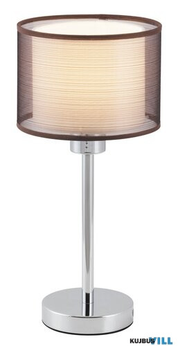 RÁBALUX 2631 Anastasia asztali E27 max 60W króm/barna